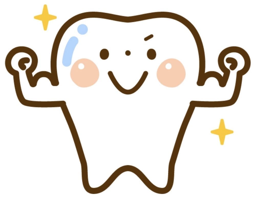 歯質の強化を表す画像